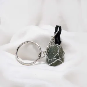 Green Aventurine Keyring