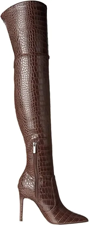 GUESS - BONIS LEATHER OVER THE KNEE BOOTS **FREE SHIPPING**