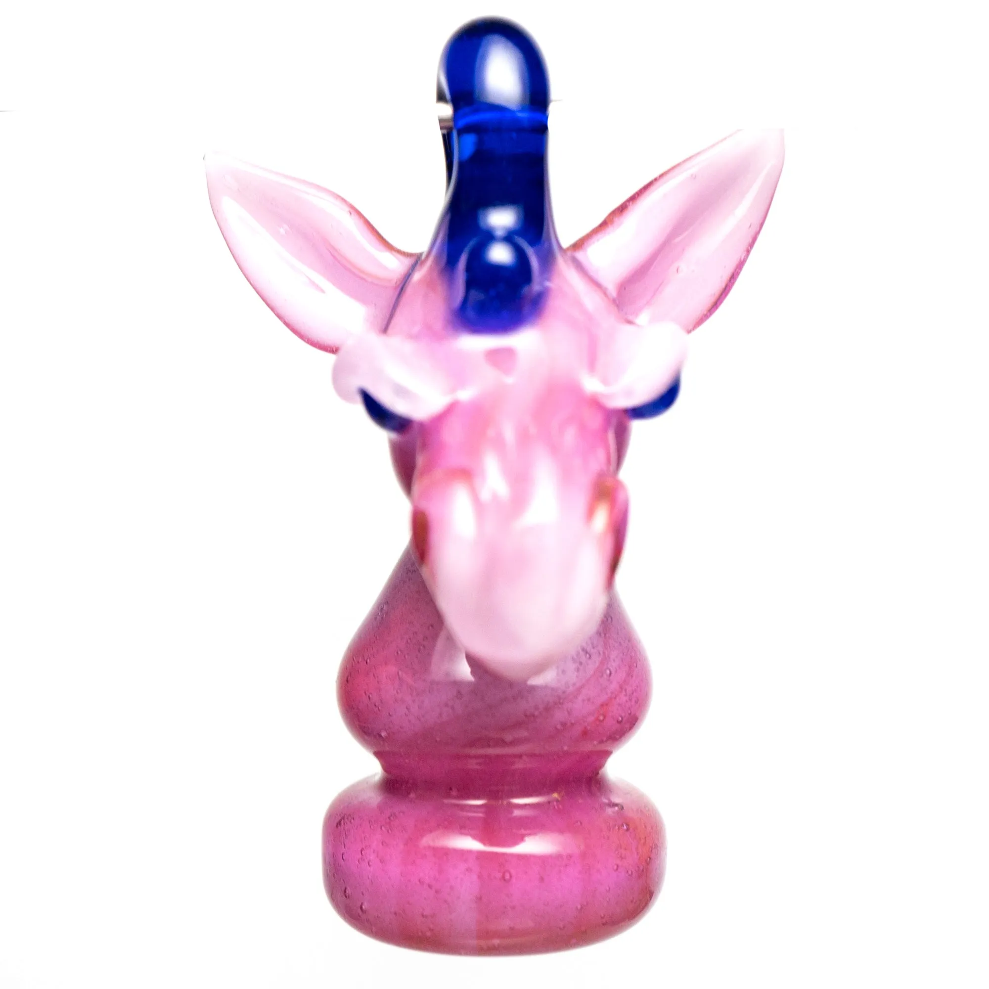 Hallie Cat - Knight Pendant - Pink