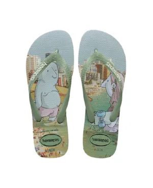 HAVAIANAS TOP STREET - MINERAL GREEN
