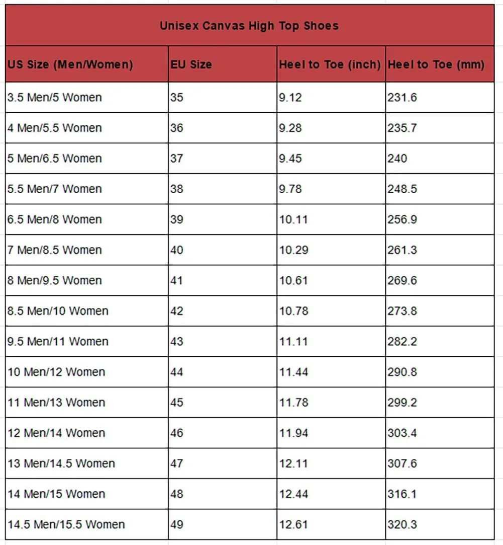 High Top Shoes for Men Women LGBT High Top Canvas Sneakers Casual Shoes Gifts for Boyfriend Girlfriend