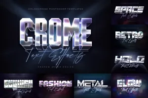 Holochrome Text and Logo Effects
