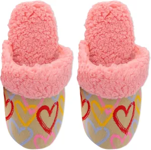 Hot Sox Women's Retro Floral Slipper