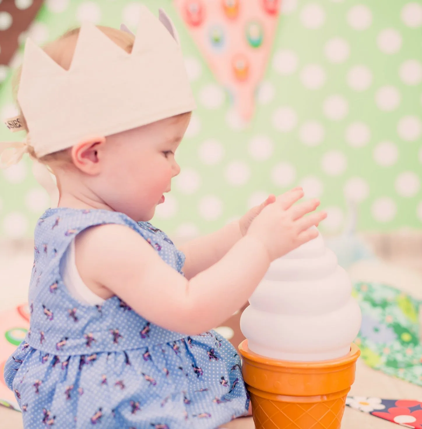 Icecream light by Little Lovely Company