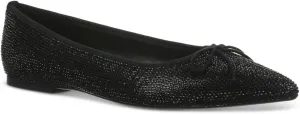 INC Womens Perseif Embellished Bow Ballet Flats