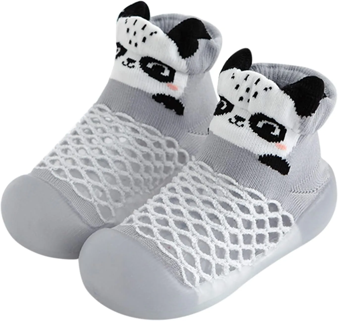 Infant Boys Girls Animal Print Cartoon Shoes Toddler Mesh The Floor Non Slip Prewalker Shoes Toddler Shoes for Girls