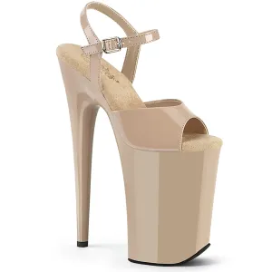 INFINITY-909 Pleaser Nude Sexy Platform Shoes (Pole Dancing Heels)