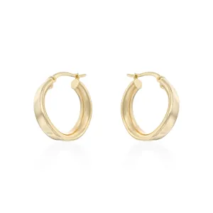 Jessica gold hoop earring