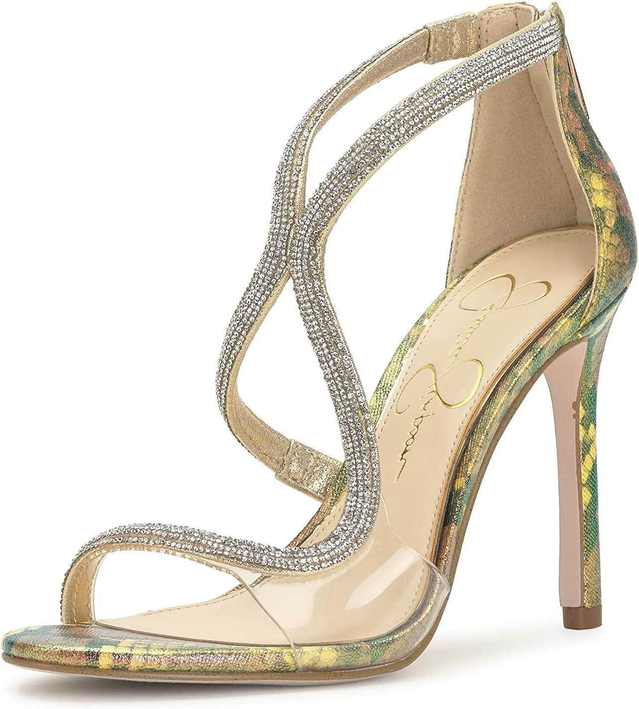 Jessica Simpson Women's Jacory Embellished Heeled Sandal