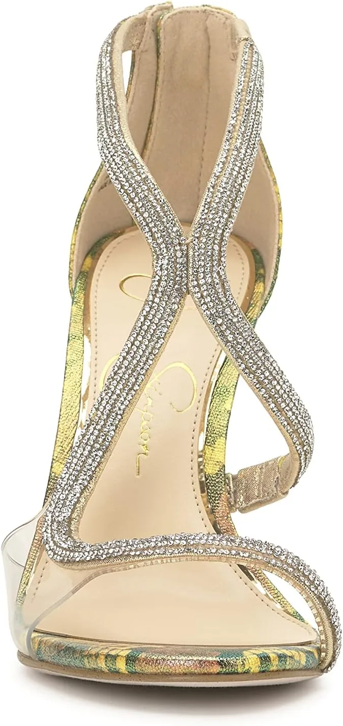 Jessica Simpson Women's Jacory Embellished Heeled Sandal