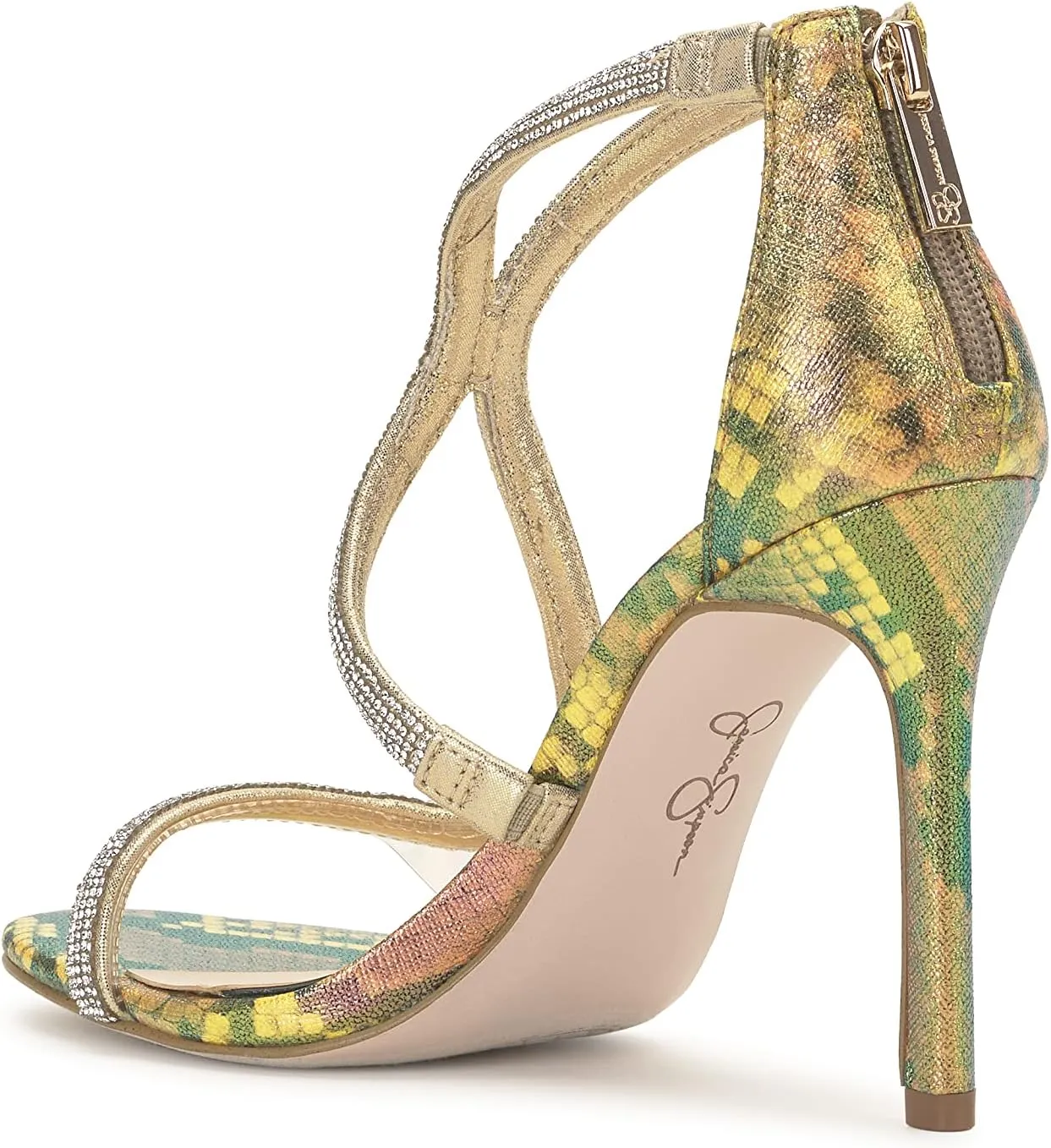 Jessica Simpson Women's Jacory Embellished Heeled Sandal