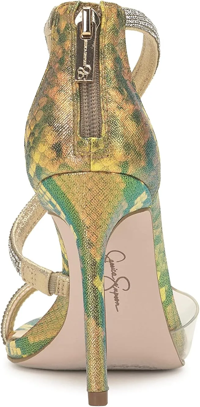 Jessica Simpson Women's Jacory Embellished Heeled Sandal