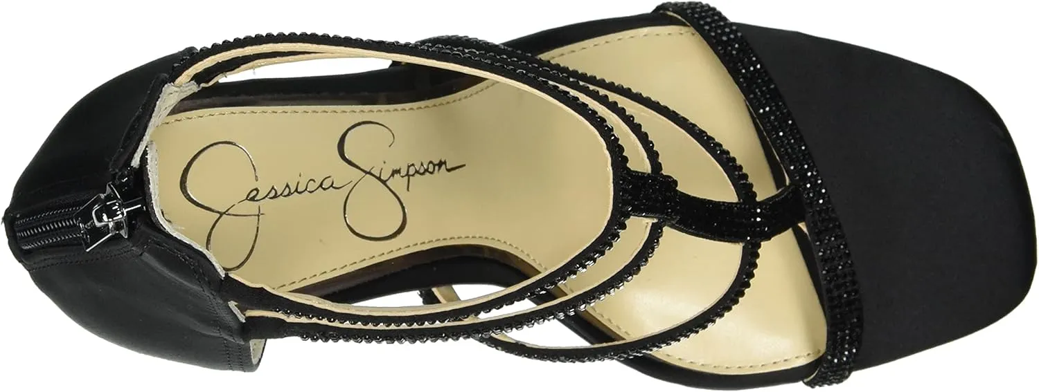 Jessica Simpson Women's Oliana Embellished Heeled Sandal