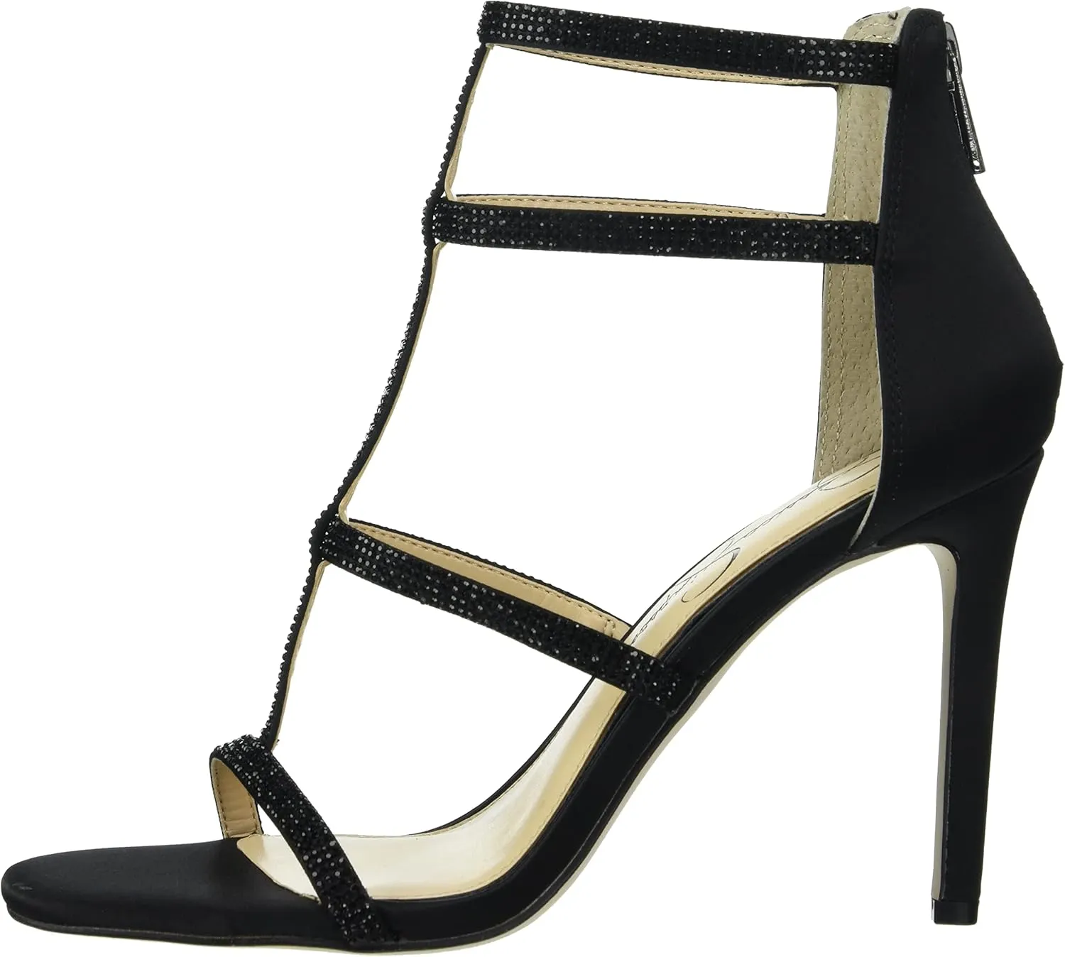 Jessica Simpson Women's Oliana Embellished Heeled Sandal
