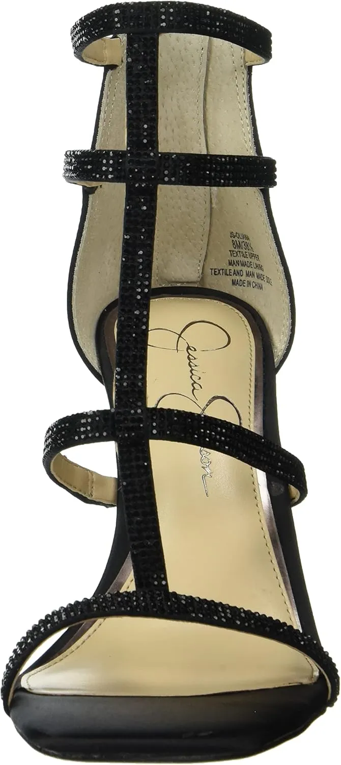 Jessica Simpson Women's Oliana Embellished Heeled Sandal