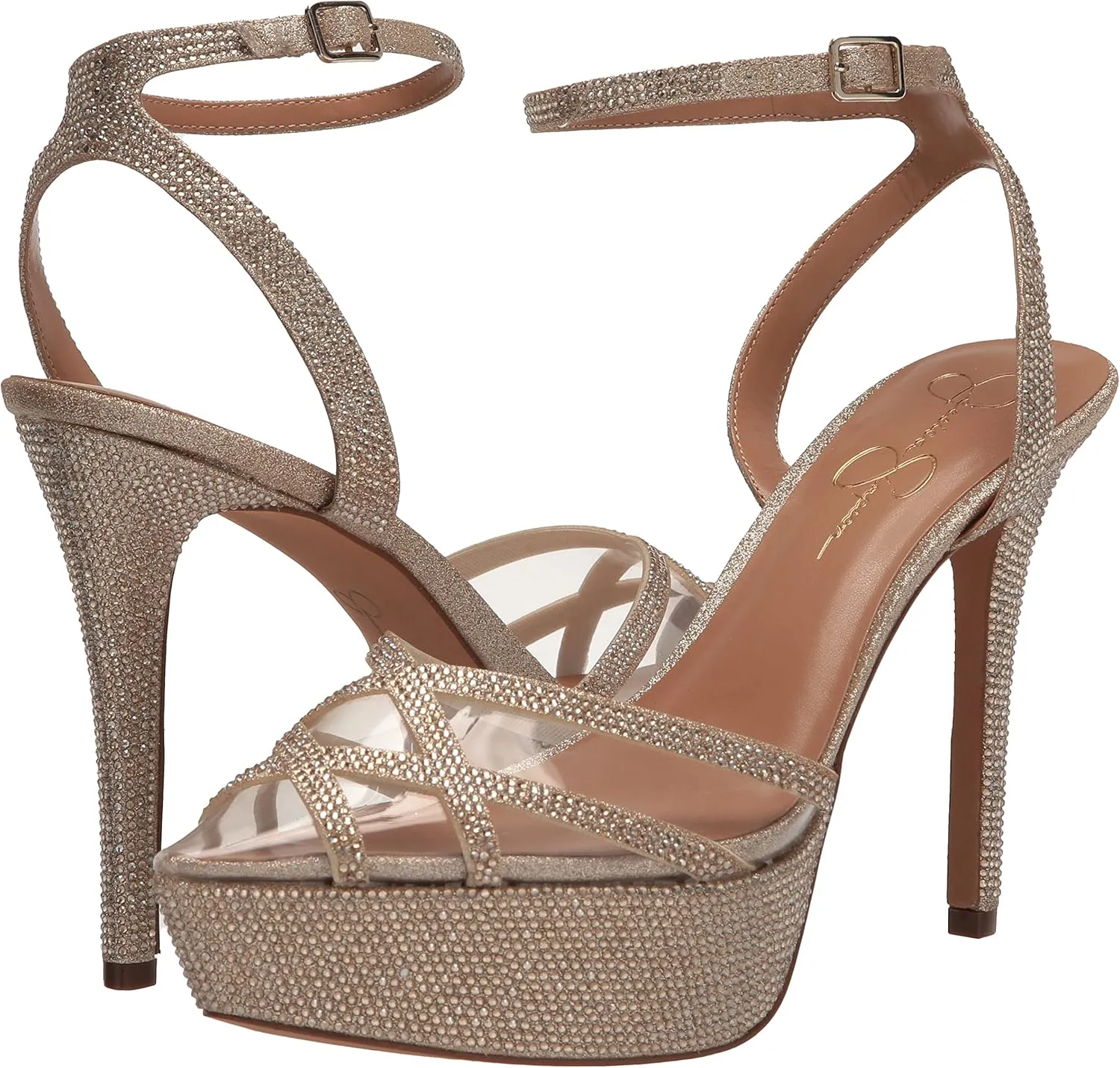 Jessica Simpson Women's Oluina Embellished Platform Pump