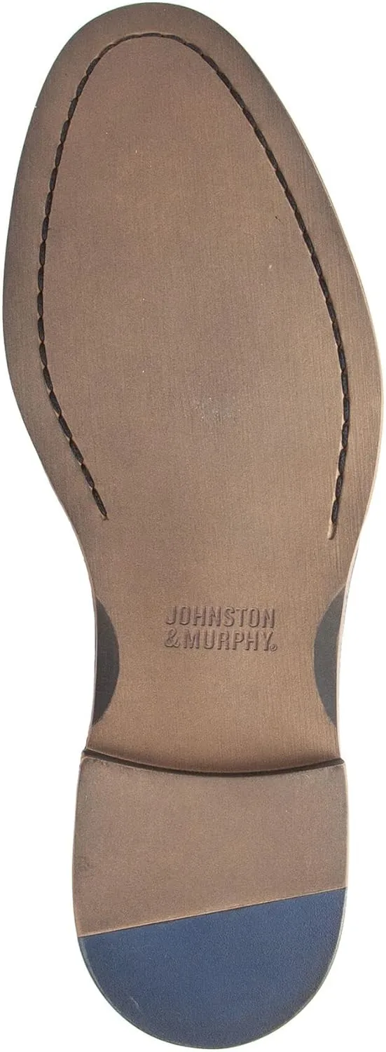 Johnston & Murphy Men’s Conard Cap Toe|Hand-Burnished Leather|Rubber Sole