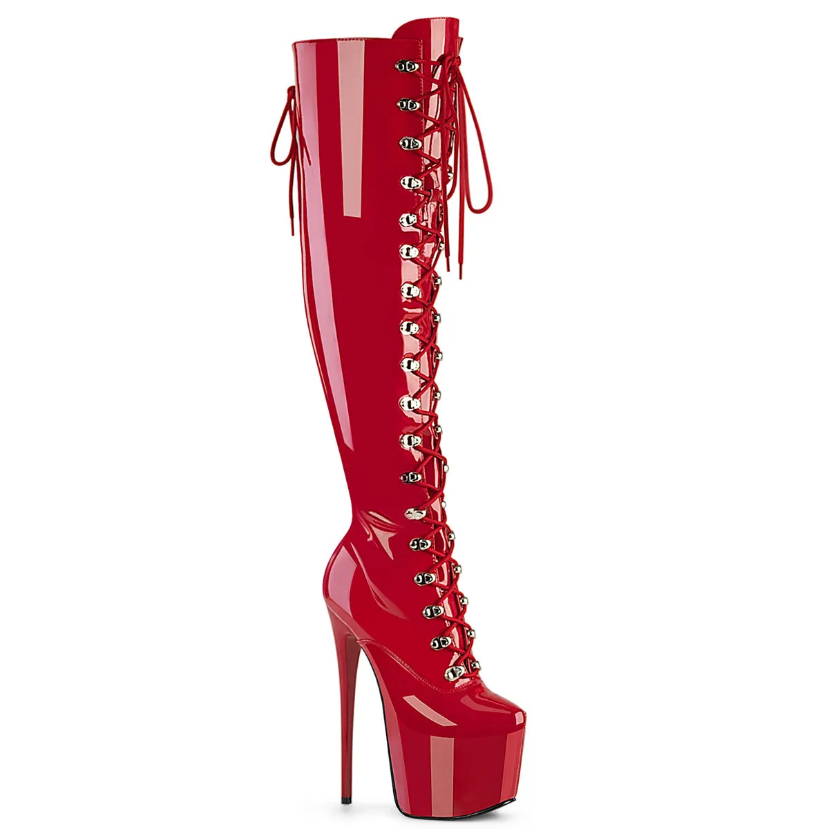 JUBILANT-3012 Pleaser Red Sexy Platform Shoes (Pole Dancing Heels)