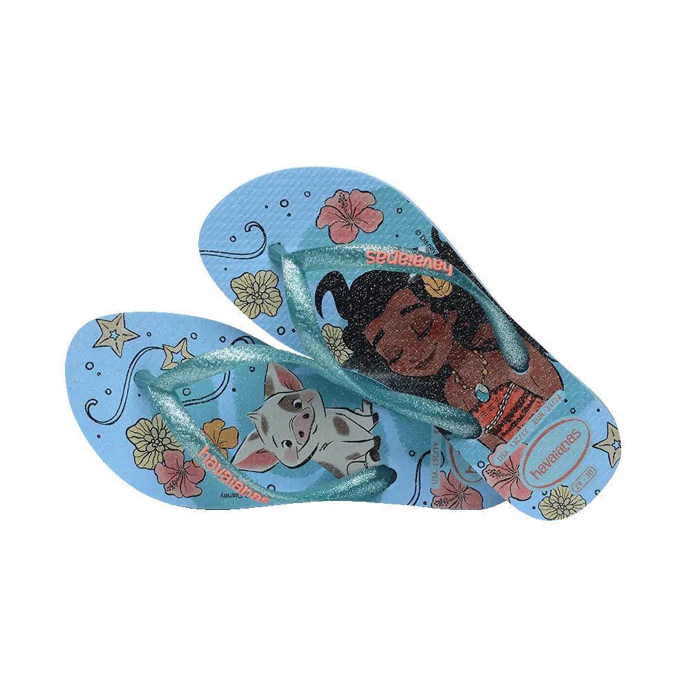 Kids Slim Princess Flip Flops