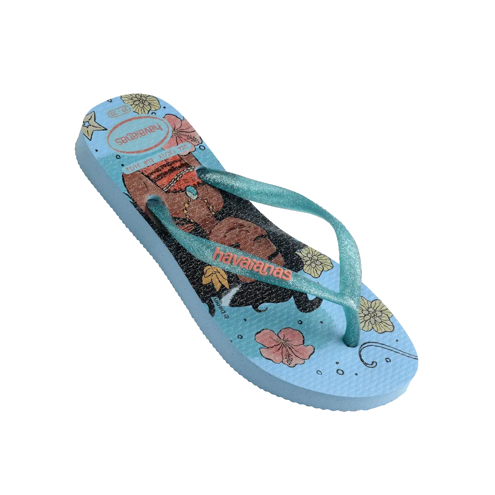 Kids Slim Princess Flip Flops