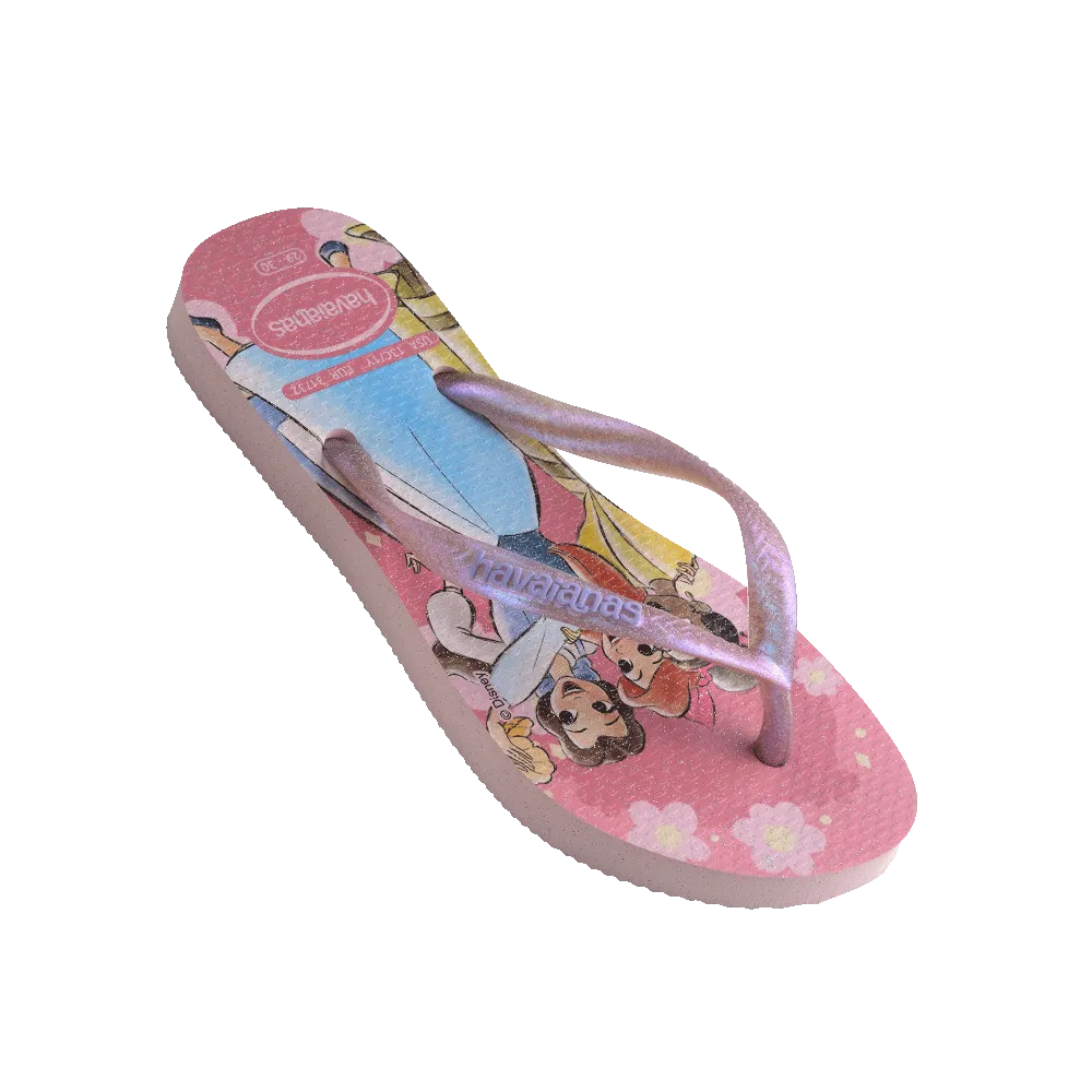 Kids Slim Princess Flip Flops