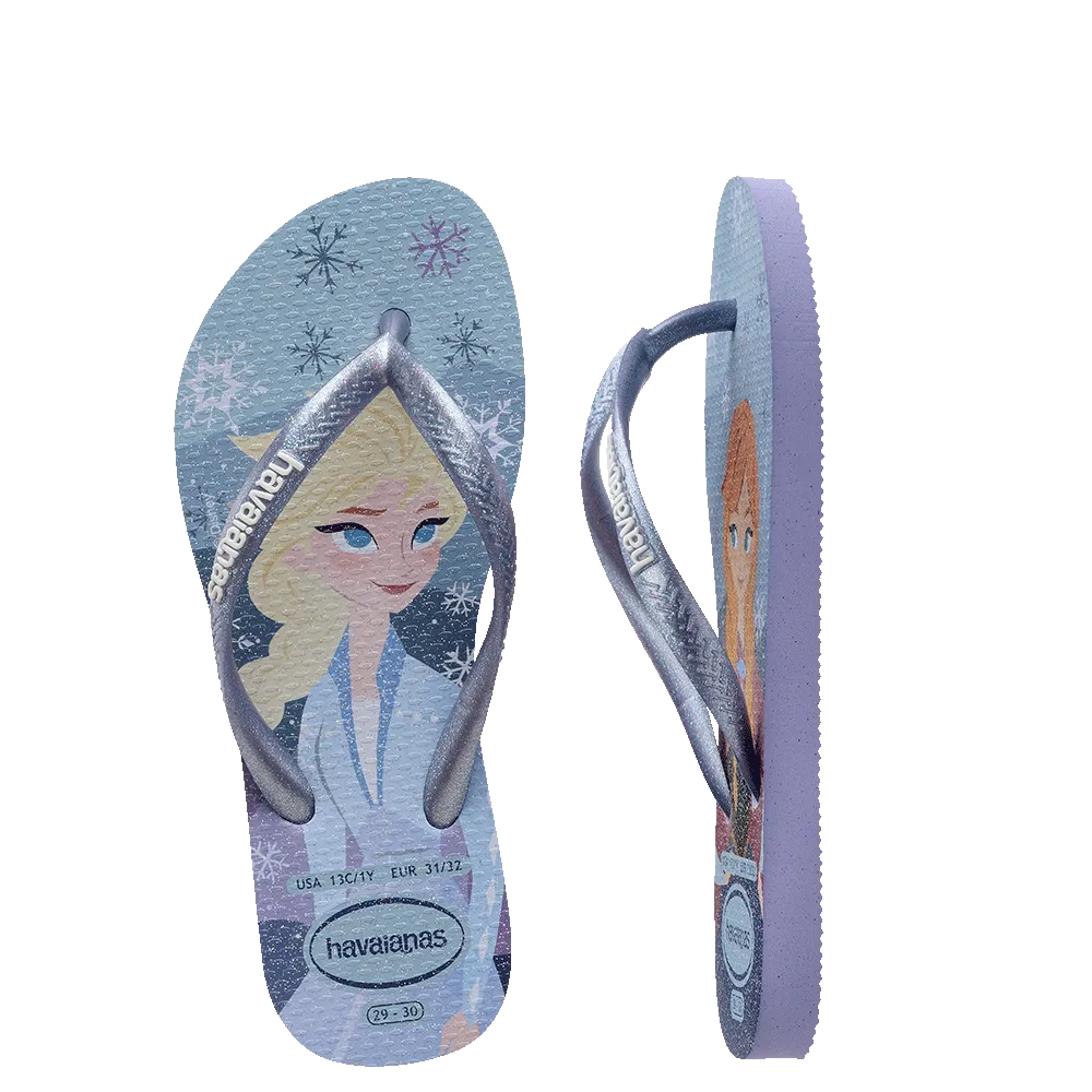 Kids Slim Princess Flip Flops