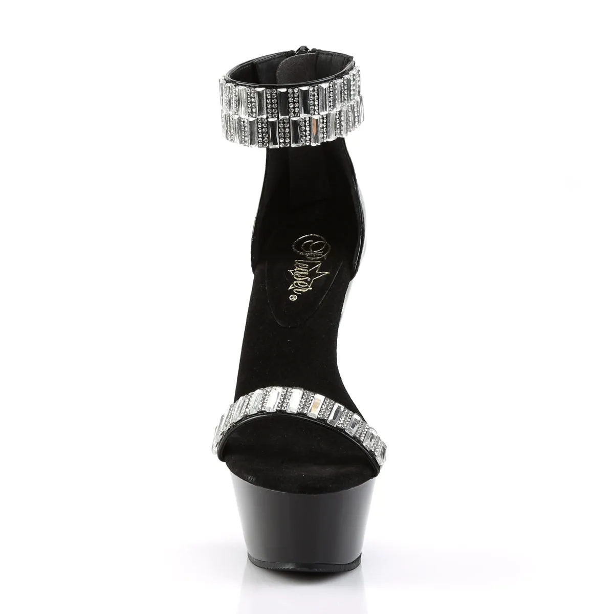 KISS-269RS Pleaser Black Sexy Platform Shoes (Pole Dancing Heels)