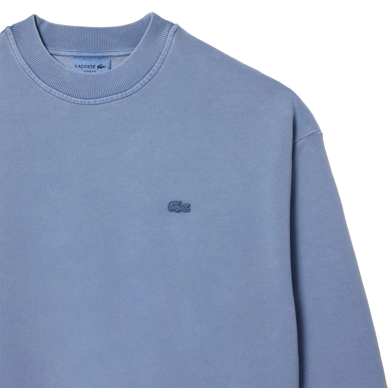 Lacoste Eco Dye Sweatshirt Eco Stonewash