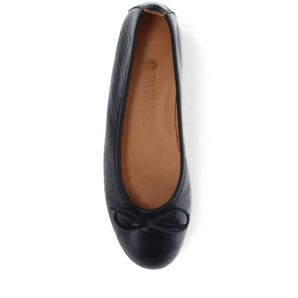 Leather Ballet Flats  - ESTIL40005 / 325 919