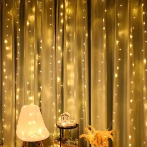 Led Curtain Lights, Garland Light, Outdoor Decorative Light, Fairy String Light