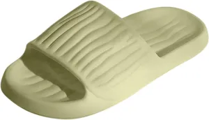 Lightweight Slides Shower Sandals Ladies Summer Fashion Non Slip Comfortable Breathable Solid Color Outdoor Trend Thick