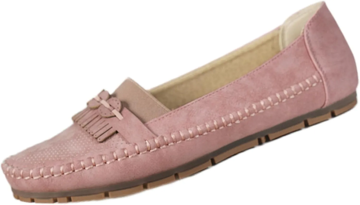 Loafers for Women Comfortable Slip on Work Flats Shoes Womens Dressy Casual Walking Shoes