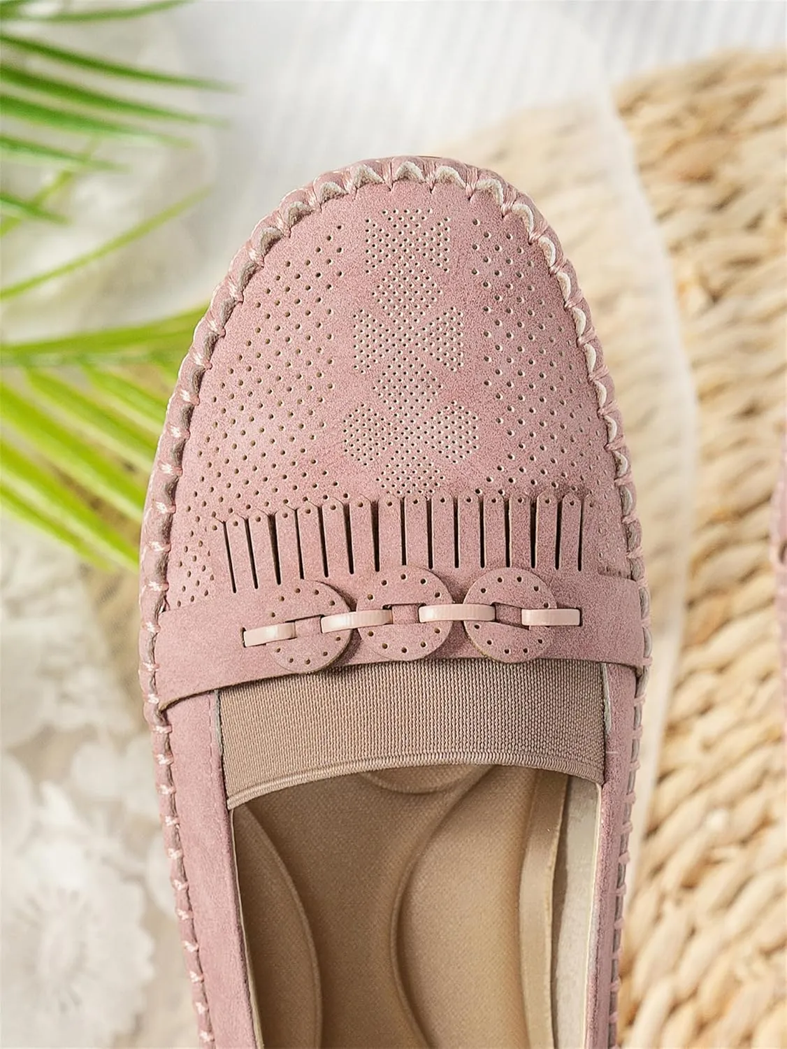 Loafers for Women Comfortable Slip on Work Flats Shoes Womens Dressy Casual Walking Shoes