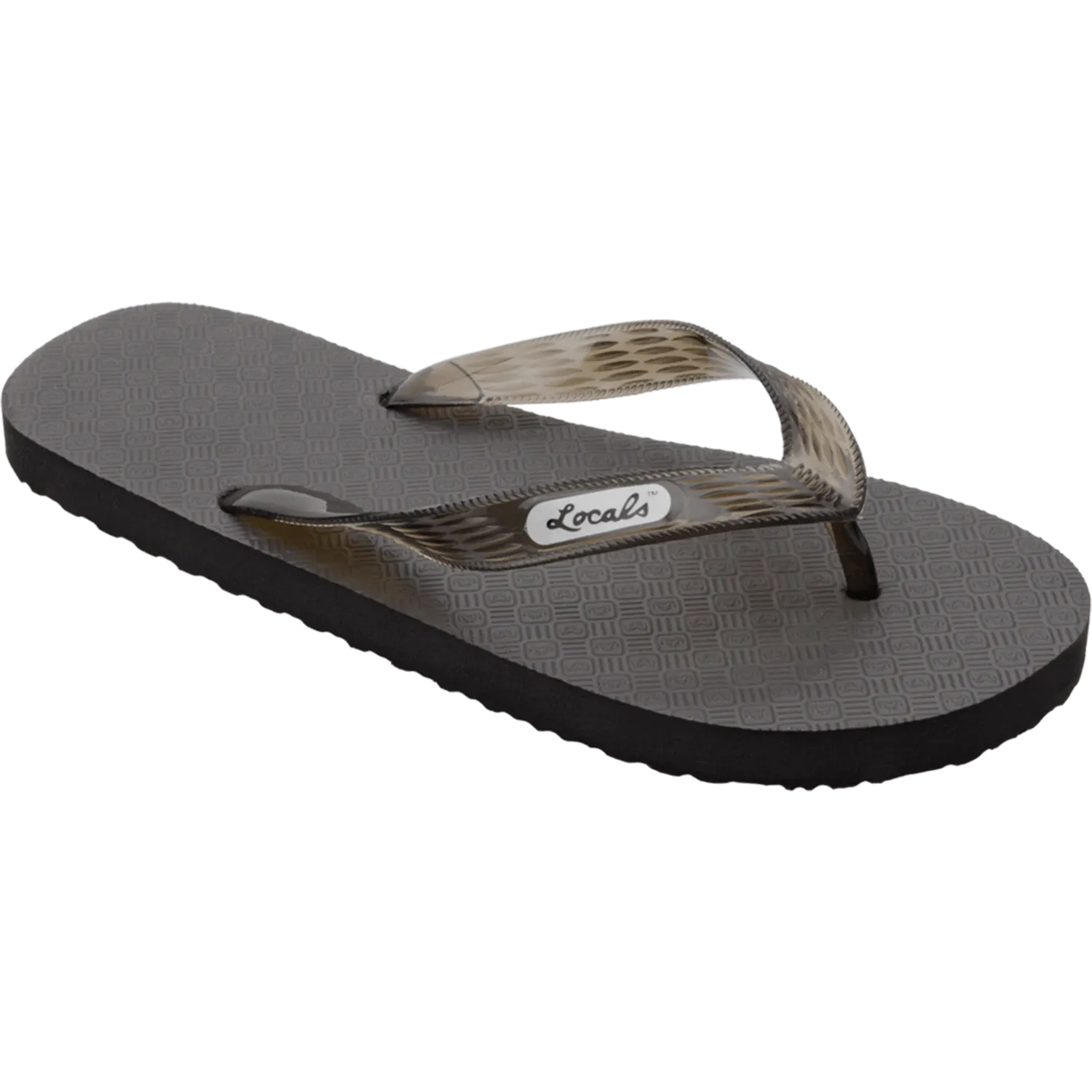 Locals Original Slippa 9.0" Black/Translucent Black
