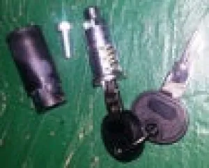 Lock and Key Assy for 090604 Door Pull , Kason 1229,  NRE# 090236