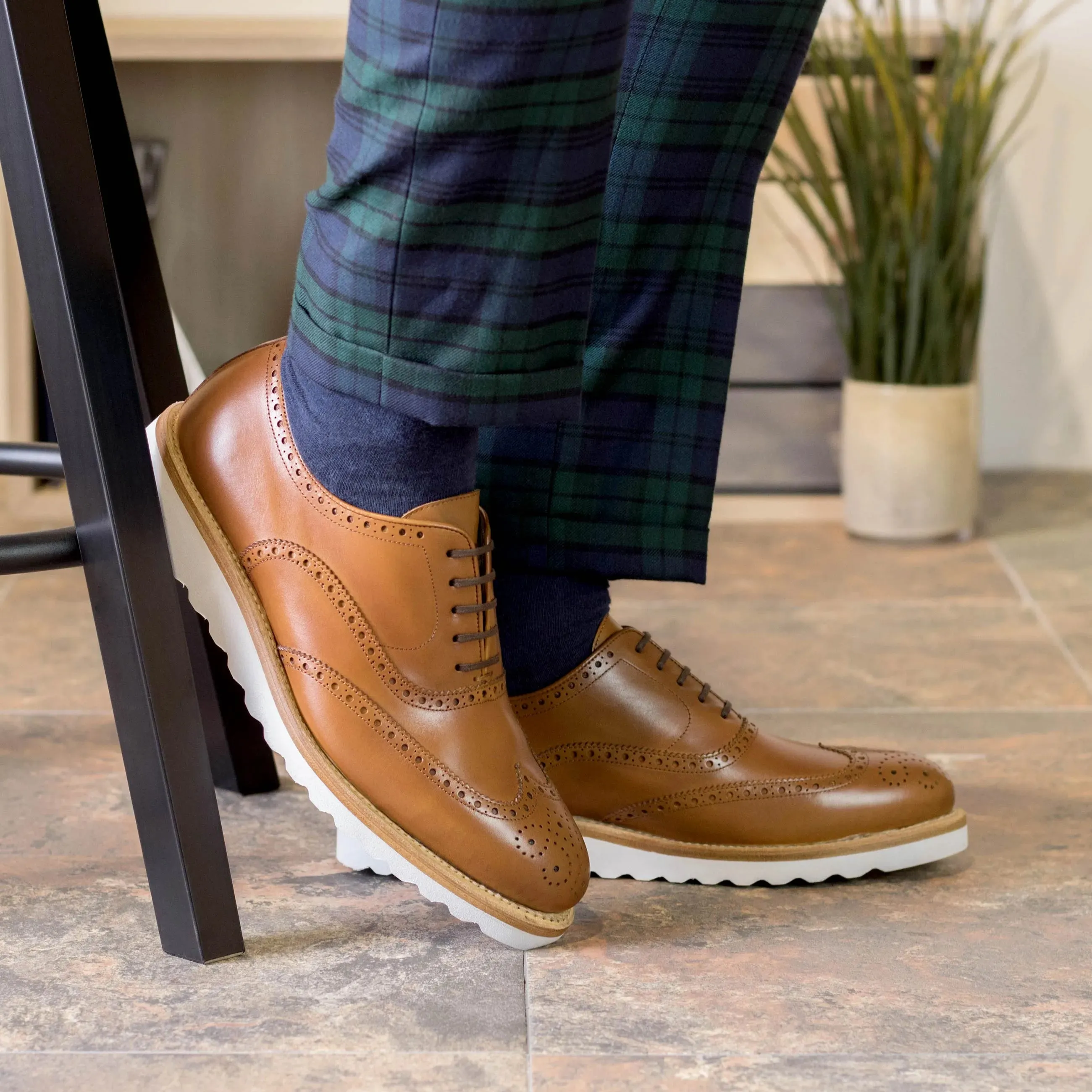 Loopeh full brogue shoes