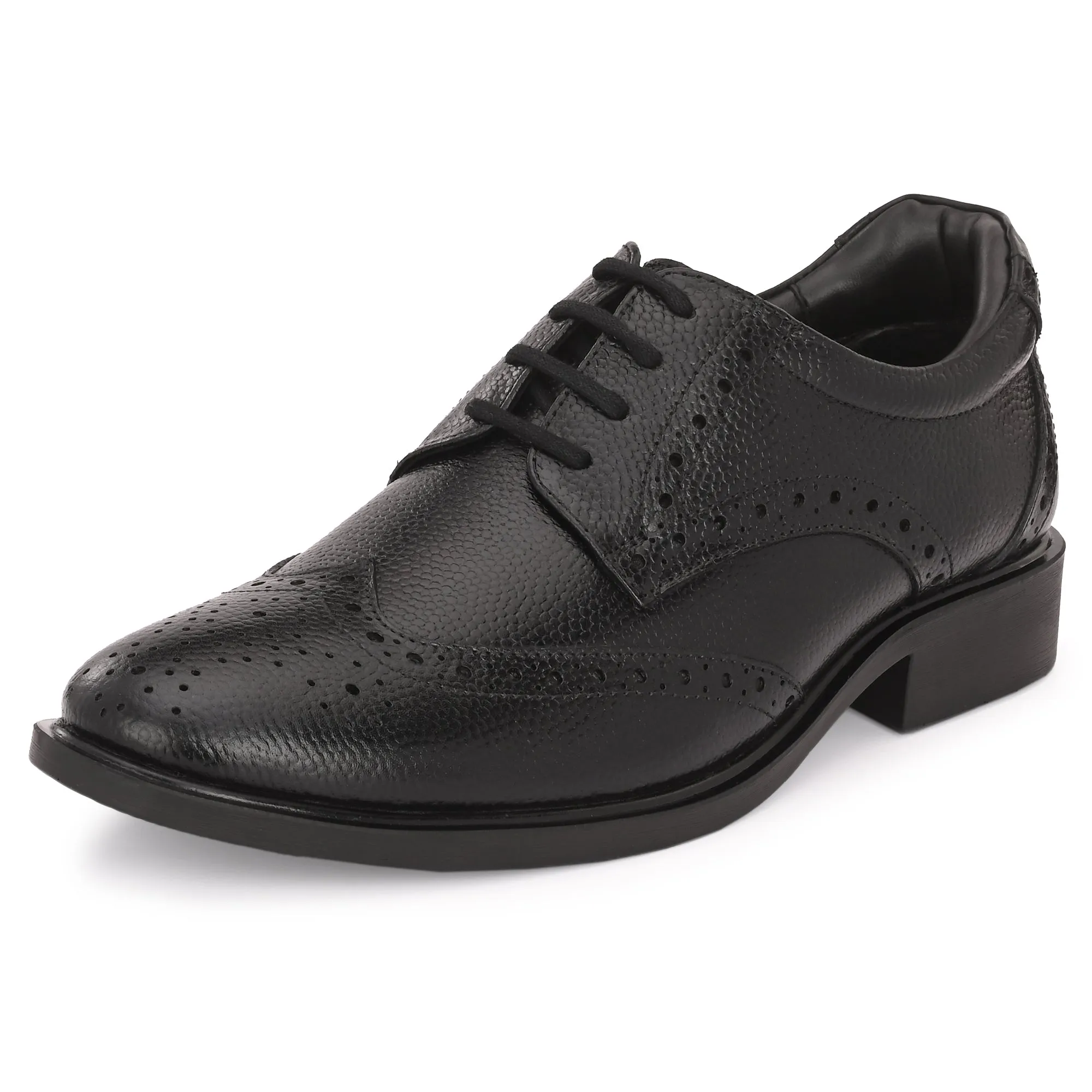 Lush Brogue Full Grain Leather Derby Lace Ups
