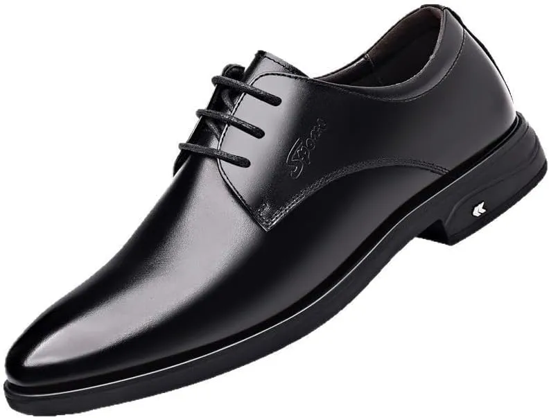 Luxury Handcrafted Oxfords - Cap Toe Wingtip Dress Shoes for Wedding Tuxedo Prom Business Meetings & Formal Occasions