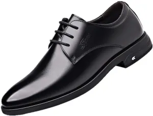 Luxury Handcrafted Oxfords - Cap Toe Wingtip Dress Shoes for Wedding Tuxedo Prom Business Meetings & Formal Occasions