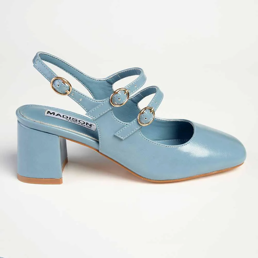 Madison Ivanna Block Heel - Blue