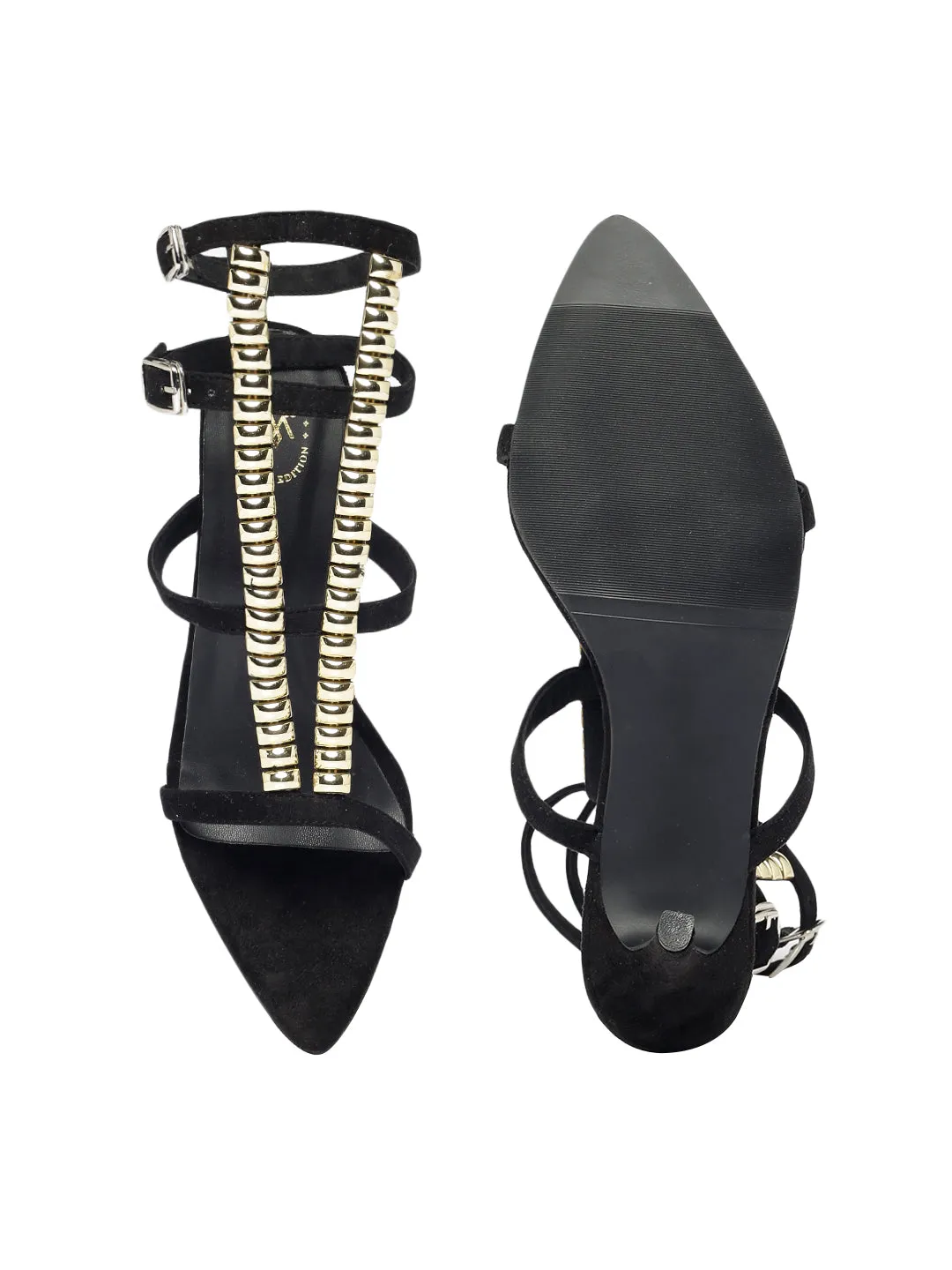 Maeve Black Kitten Heels