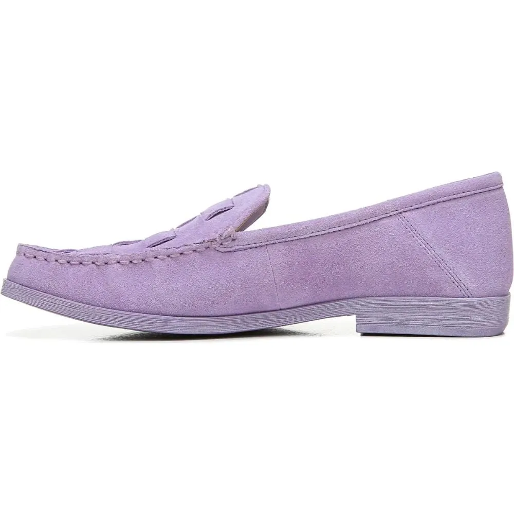 Marah Amethyst Purple Suede Franco Sarto Loafer Flats