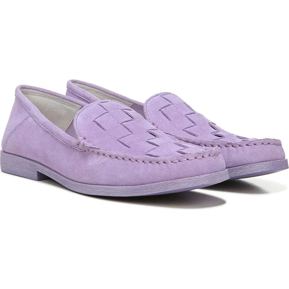 Marah Amethyst Purple Suede Franco Sarto Loafer Flats