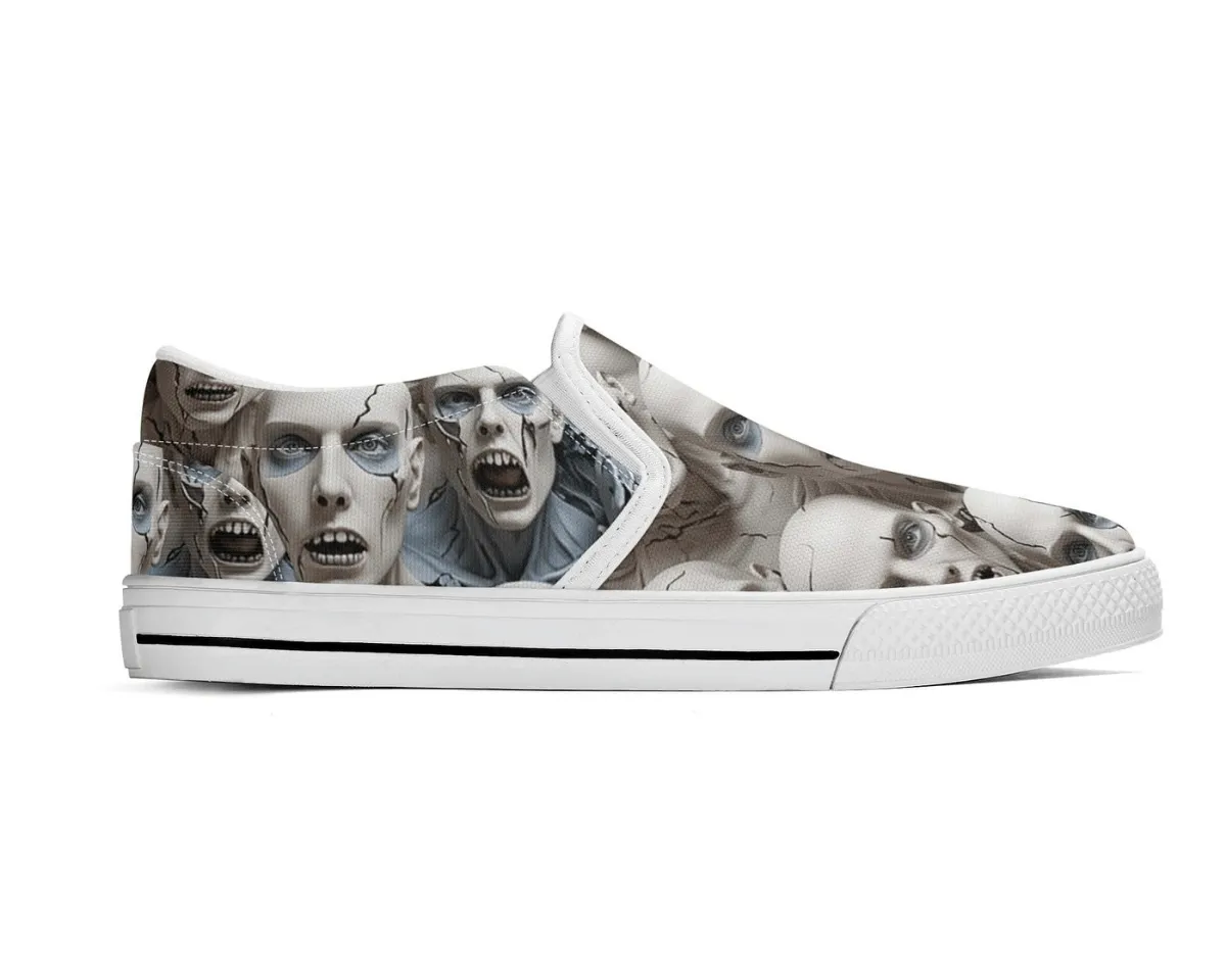 Marble Dead Slip-Ons