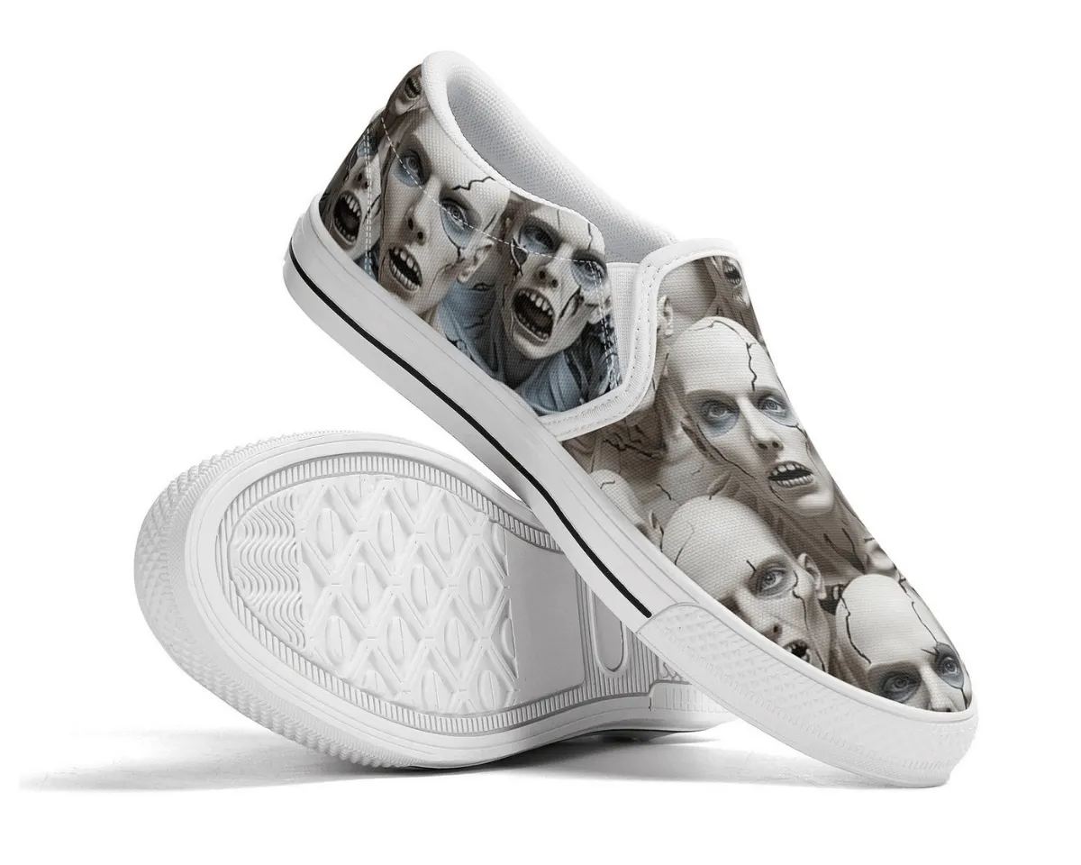 Marble Dead Slip-Ons