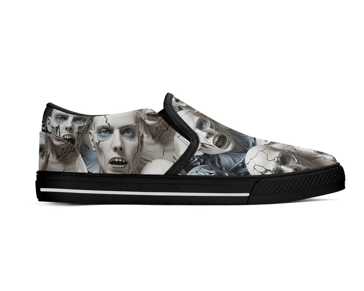 Marble Dead Slip-Ons
