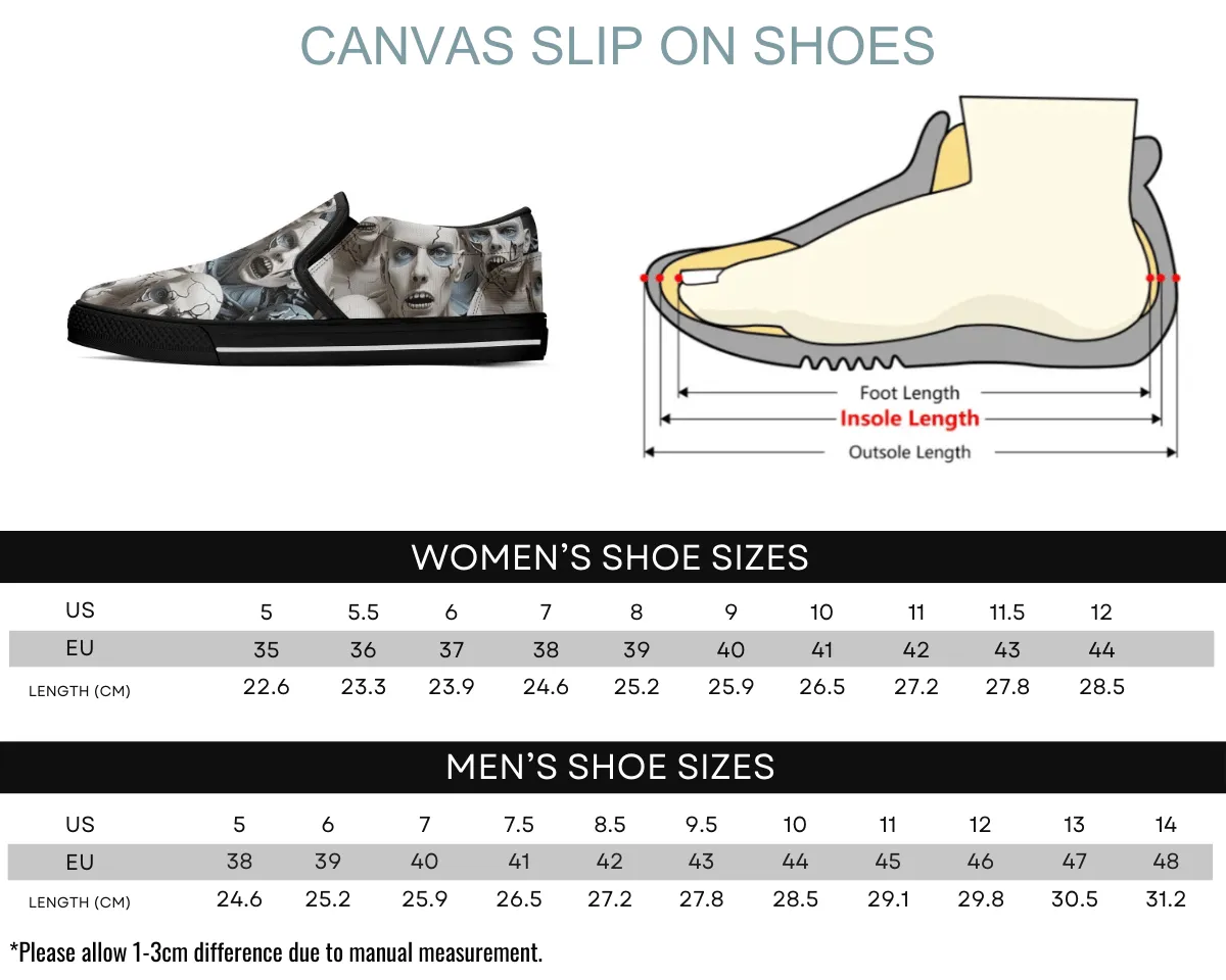 Marble Dead Slip-Ons