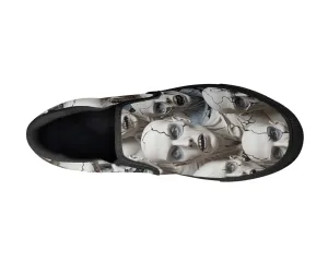 Marble Dead Slip-Ons