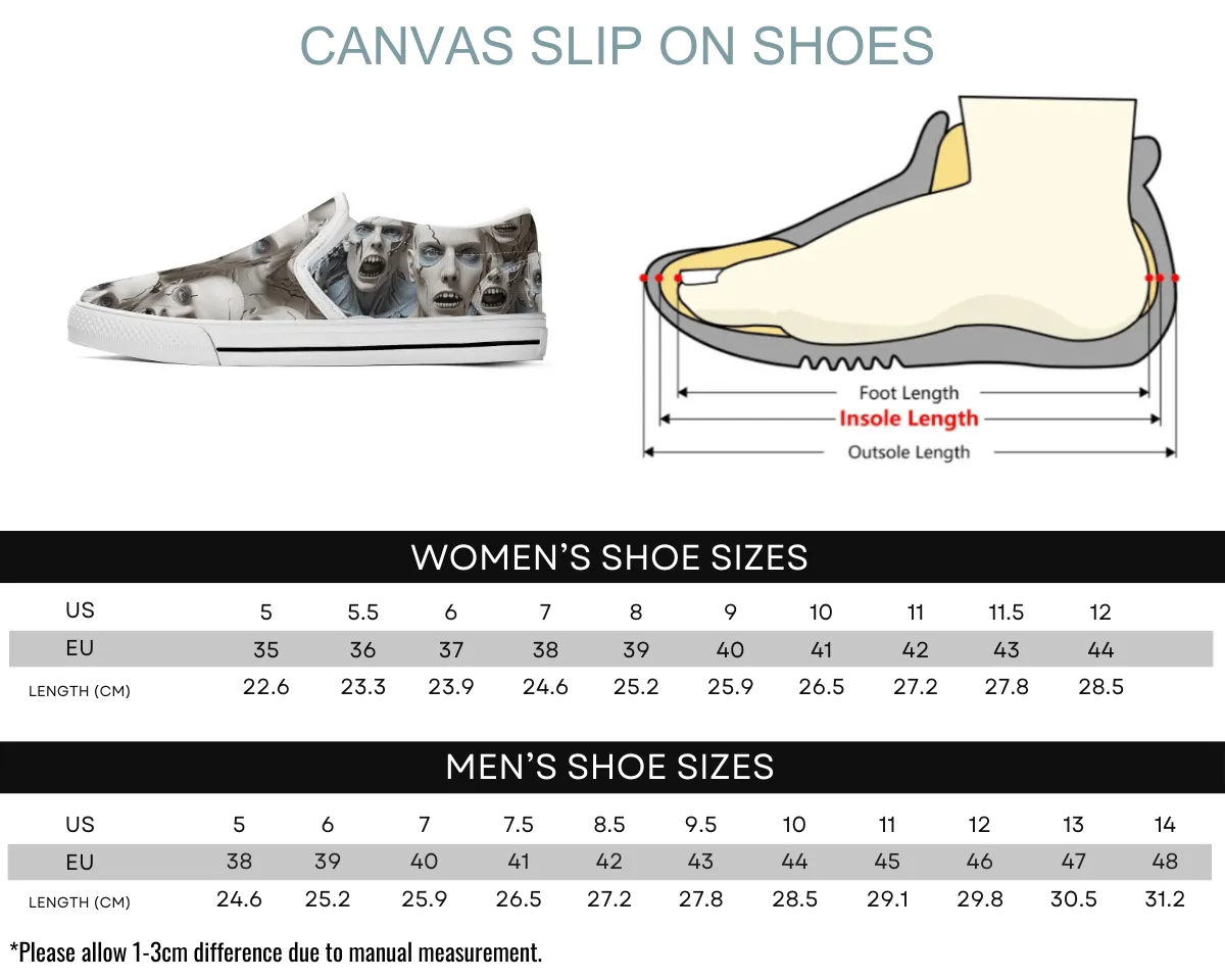 Marble Dead Slip-Ons