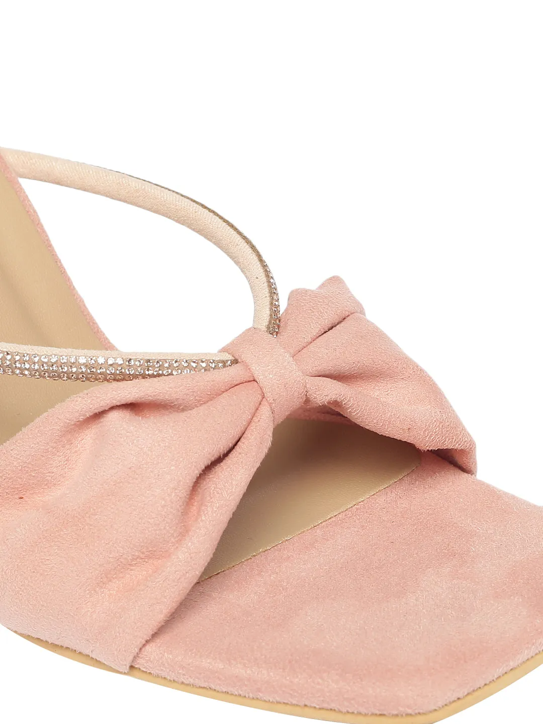 Margaret Pink Kitten Heels